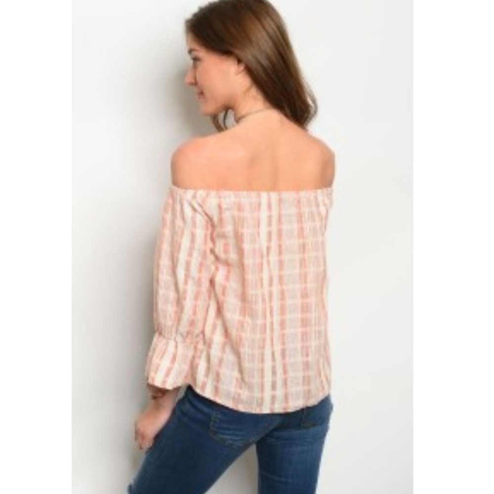 🩷 Gorgeous Boho Off The Shouler Top - Picture 2 of 8